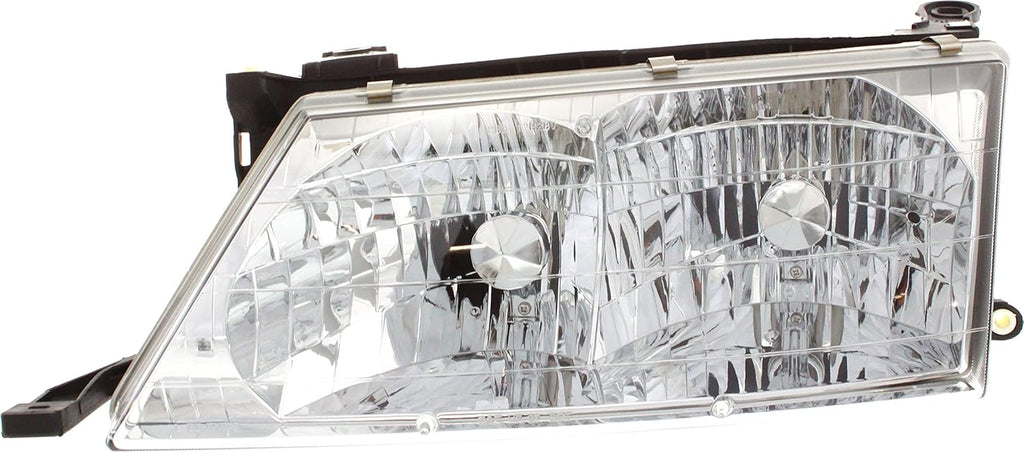 Headlight Assembly Compatible with 1998-1999 Toyota Avalon Halogen, Set of 2 X7076