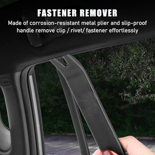 5 PCS Auto Trim Removal Tool Kit, Plastic Clip Fastener Remover Pry Tool Set (Green) U399