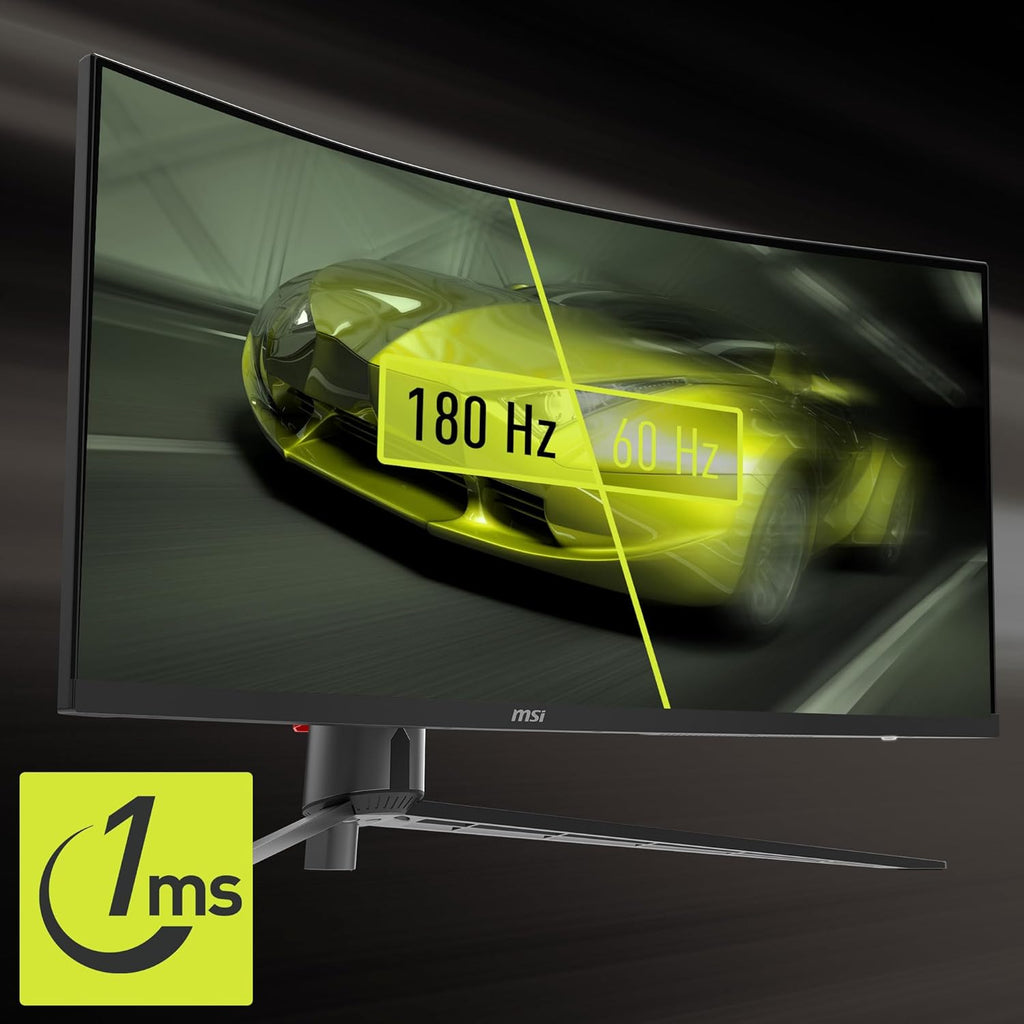 34-inch UWQHD 3440 x 1440 180Hz 1ms Black Computer Monitor D971