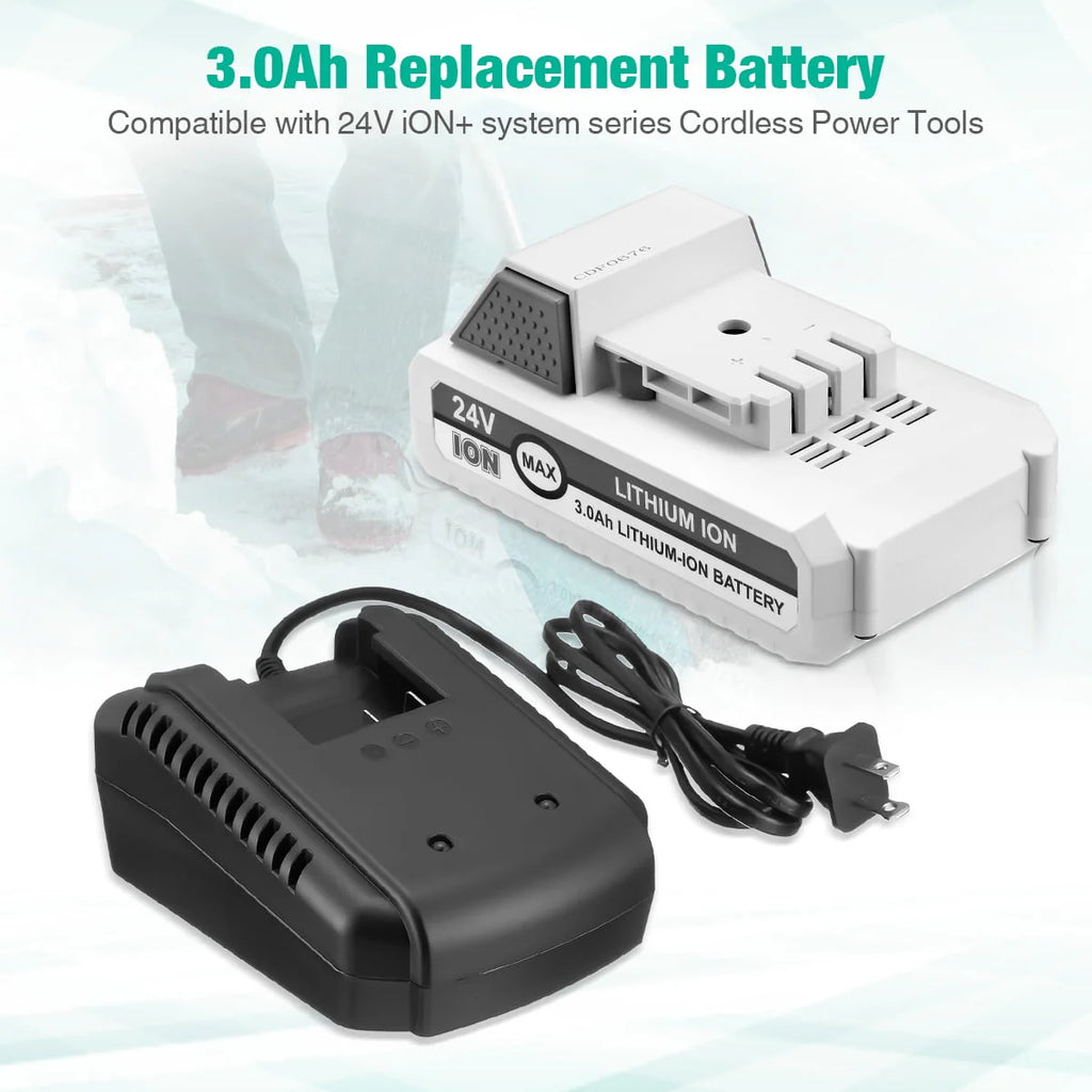24V Lithium-ion Battery and Battery Charger H966173