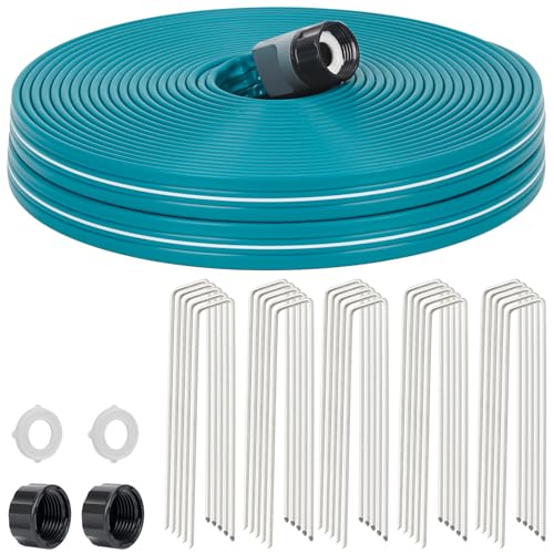25 ft Soaker Hose with Hose Stakes L318313