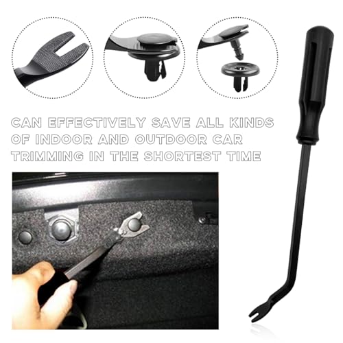 5 PCS Auto Trim Removal Tool Kit, Plastic Clip Fastener Remover Pry Tool Set (Green) U399