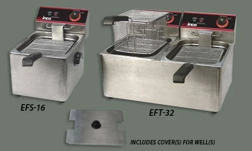 Countertop Electric Twin Well Deep Fryer 32 lb. X24581