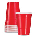 Red 16 Oz Plastic Cold Drink Cups R2711