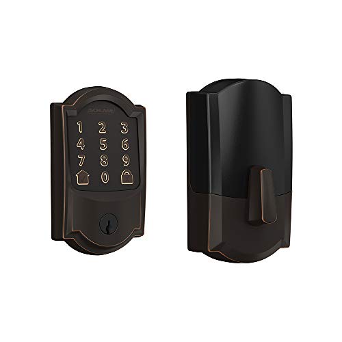 Aged Bronze Smart WiFi Deadbolt Lock A9470