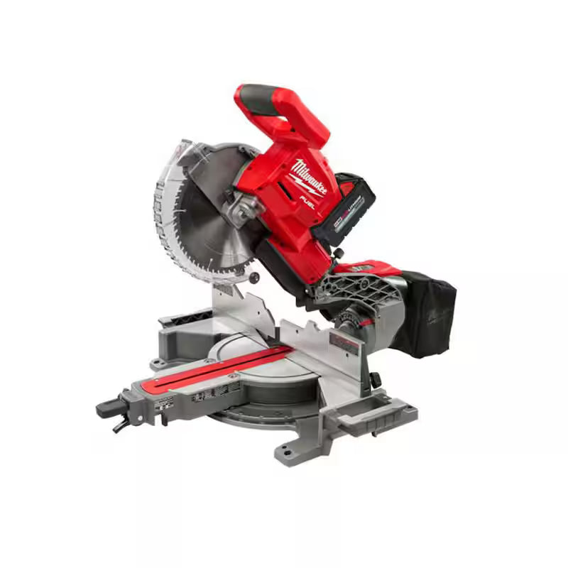 18V Cordless Dual Bevel Sliding Compound Miter Saw Kit with 8.0 Ah Battery H150232
