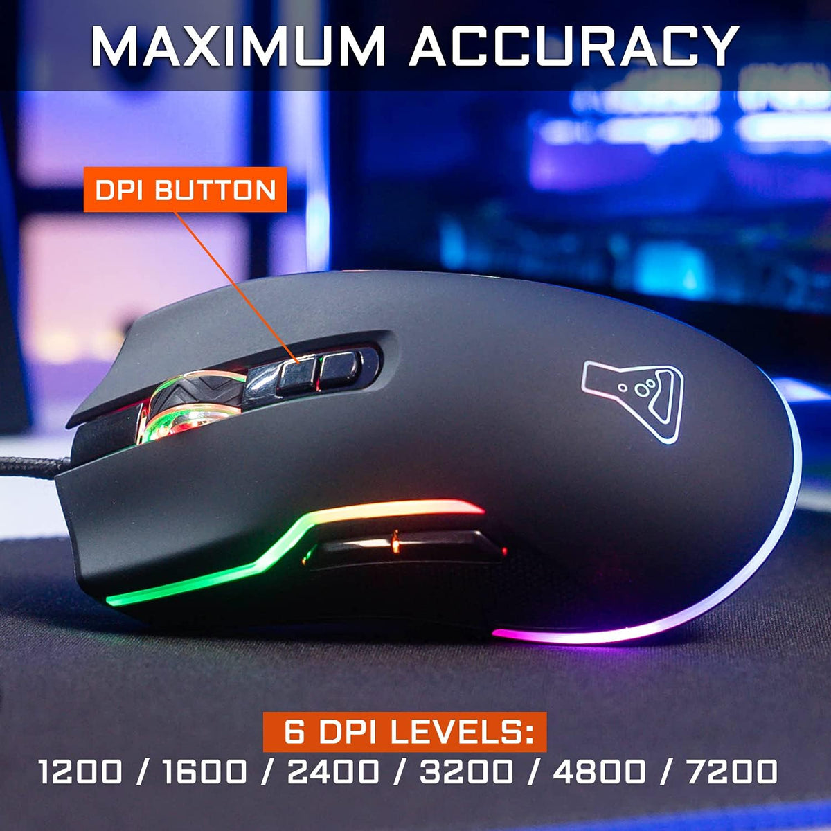 Wired RGB Backlit Mechanical Gaming Keyboard and Mouse T839900