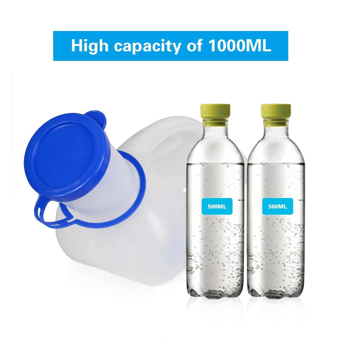 Unisex Portable Urinal with Sealed Lid and Funnel C9600