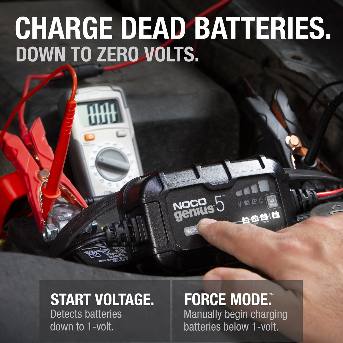 6V/12V 5A Smart Battery Charger and Maintainer K568051