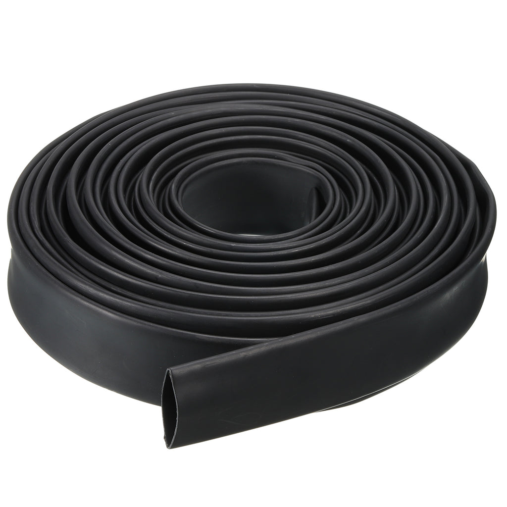 1-1/4" Dia 33ft 4:1 Dual Wall Adhesive Lined Heat Shrink Tubing Black T729206