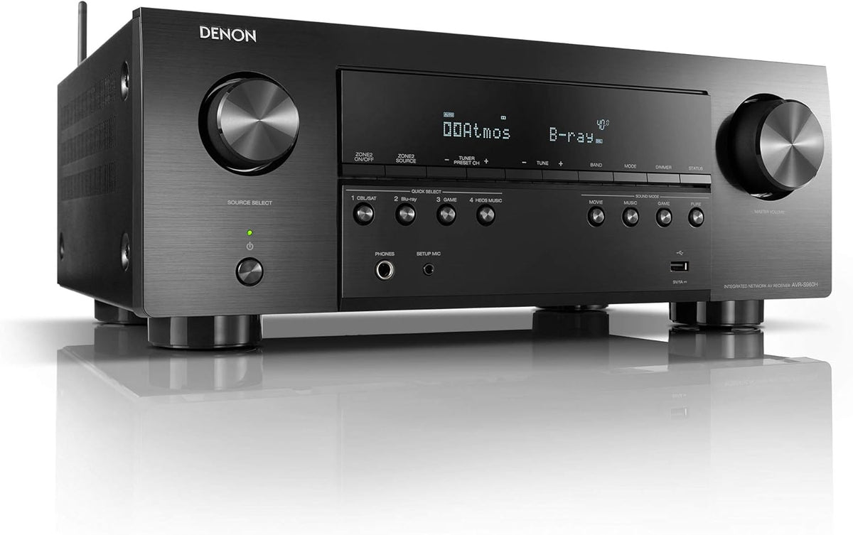 Black 7.2 Channel AV Receiver G2911