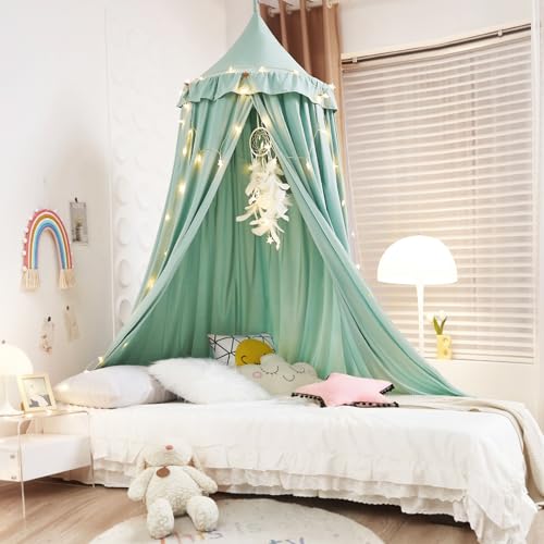 Nordic Pink Canopy for Kids Bed N772191