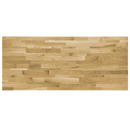 Solid Oak Wood Rectangular Table Top 55.1"x23.6" M3965