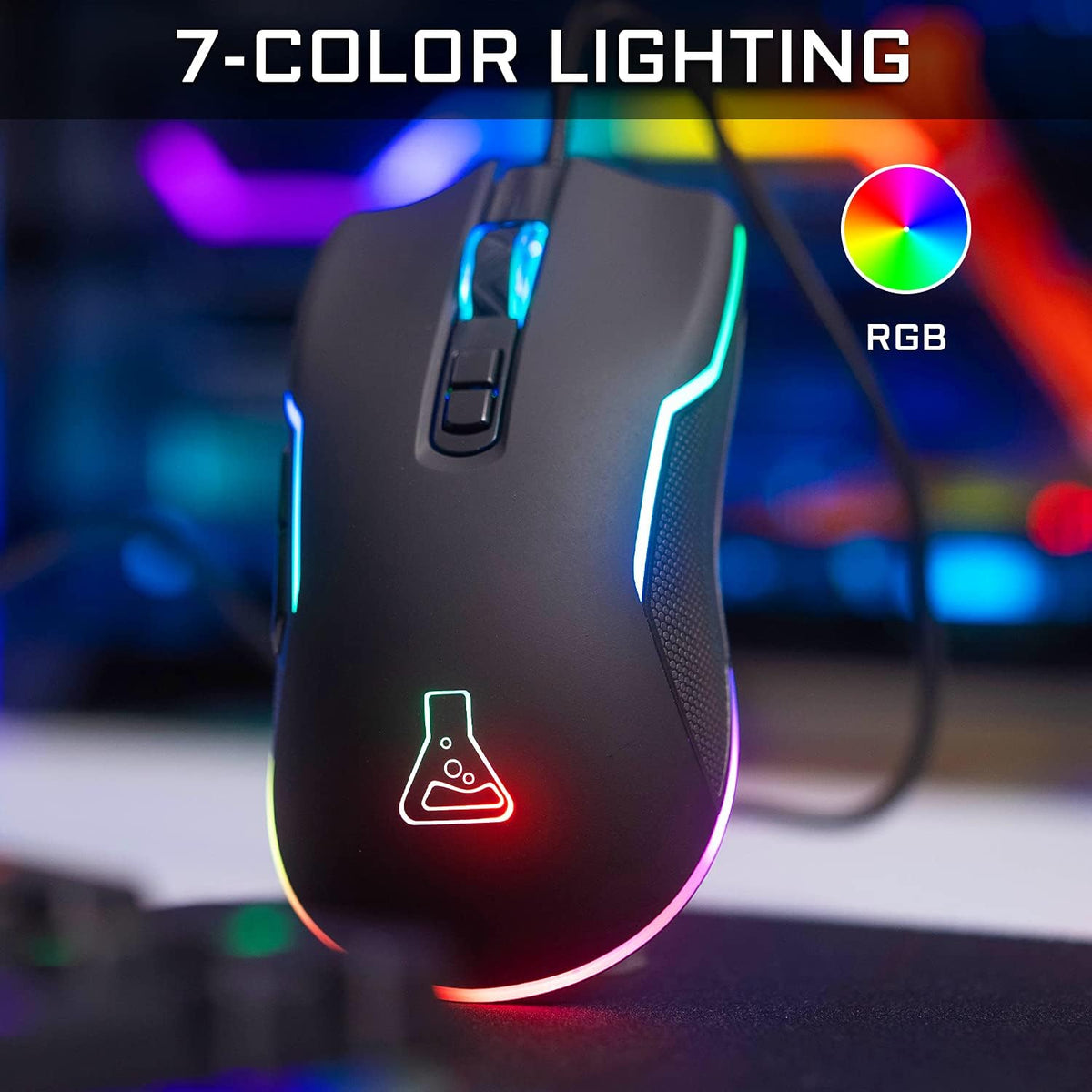 Wired RGB Backlit Mechanical Gaming Keyboard and Mouse T839900