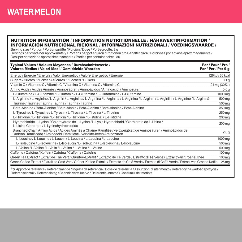 Watermelon Amino Energy 270g (30 Servings) R3062