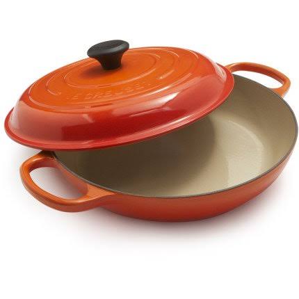 3.5-Quart Cast Iron Braiser L2855