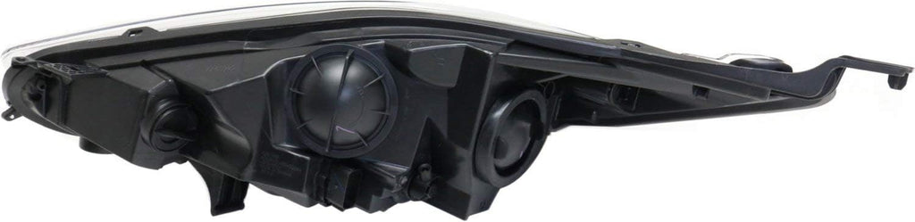Headlight Set of 2 Clear Lens Halogen Composite with bulbs V706