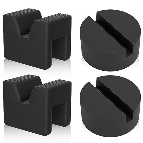 4 Pcs Universal Rubber Car Jack Pad Adapter 3.0 tons X670
