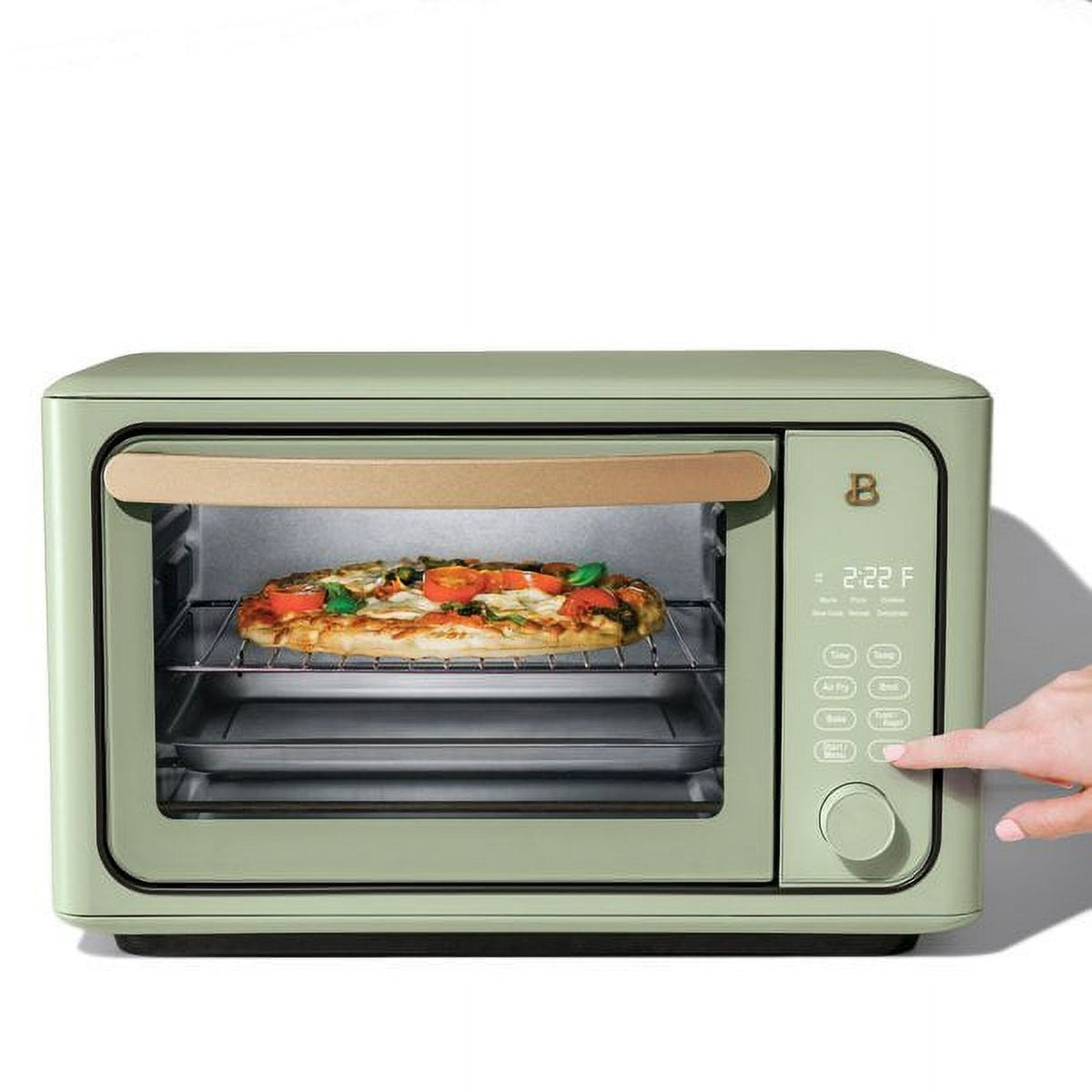 6 Slice Touchscreen 24L Oven, Sage Green G3007
