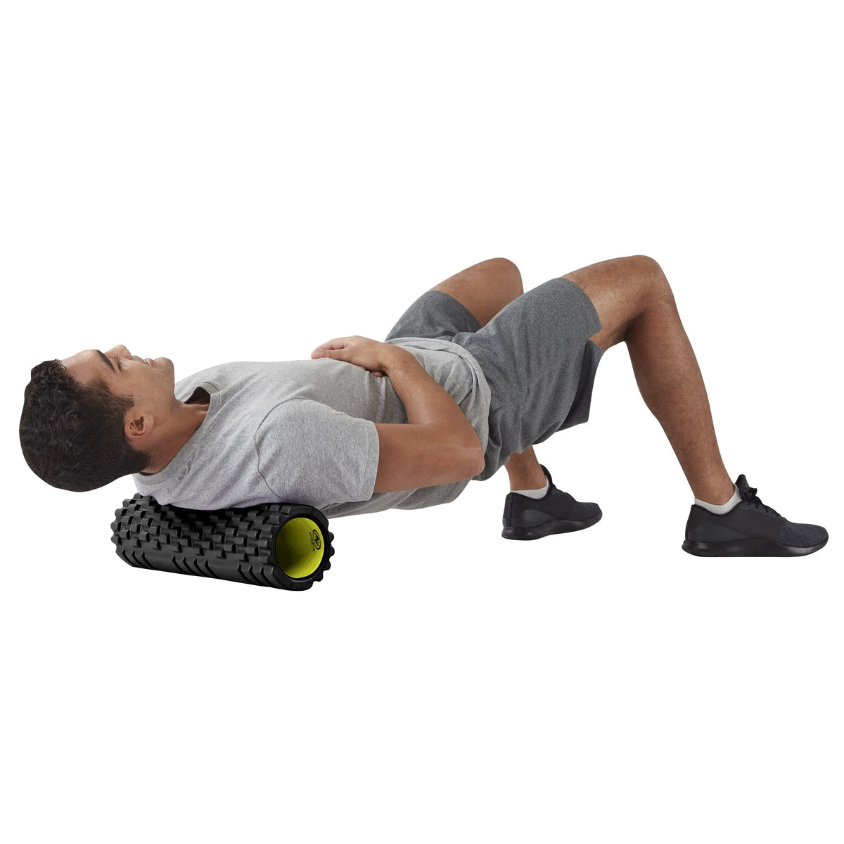 18 in. x 5.5 in. Black Hollow Core Foam Roller E141998