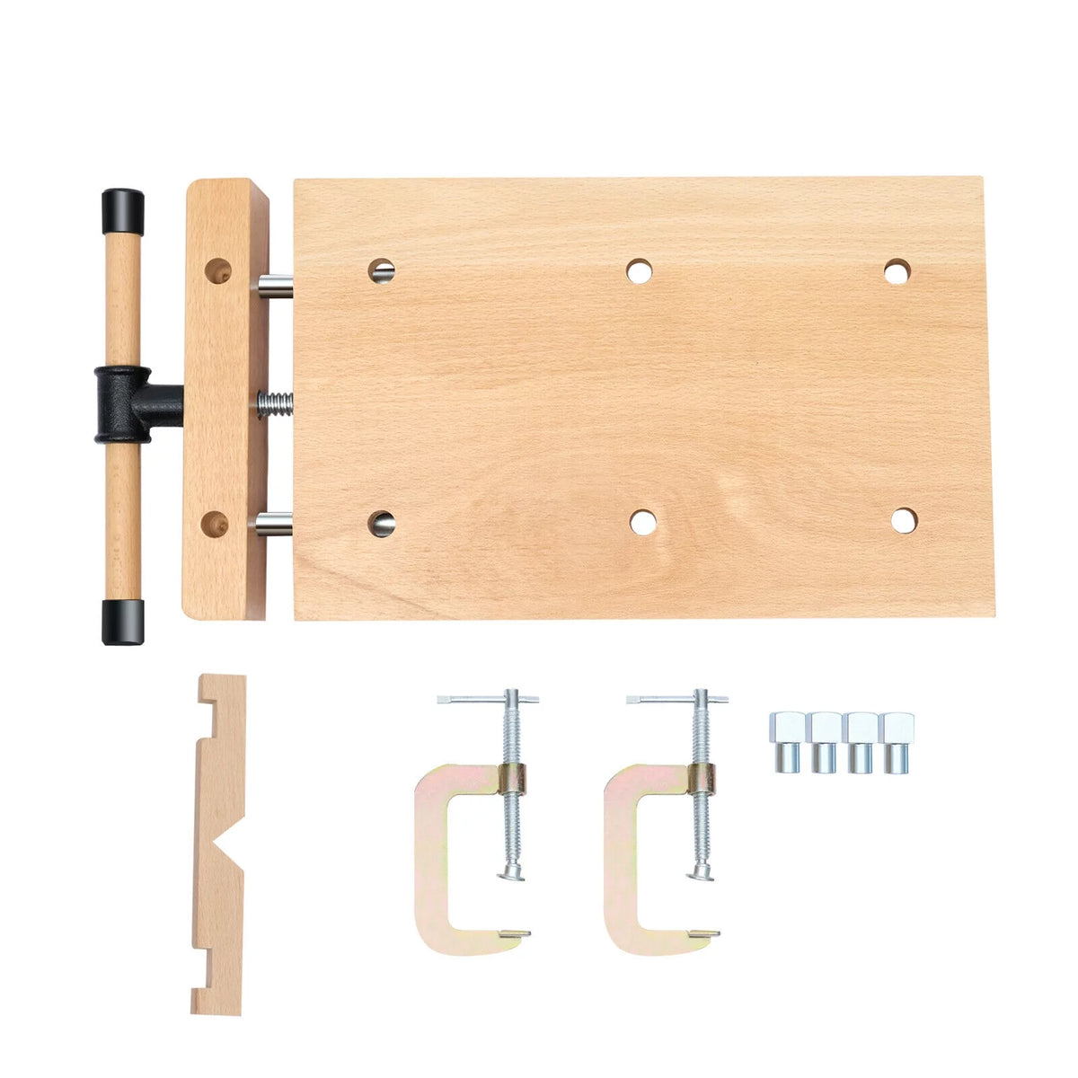 Portable Wood Workbench with Vise X14717
