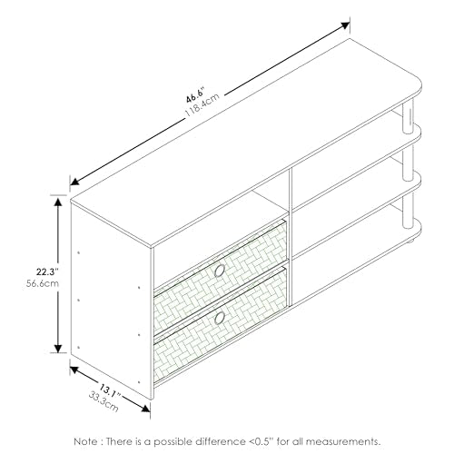 Espresso Black TV Entertainment Center E3223