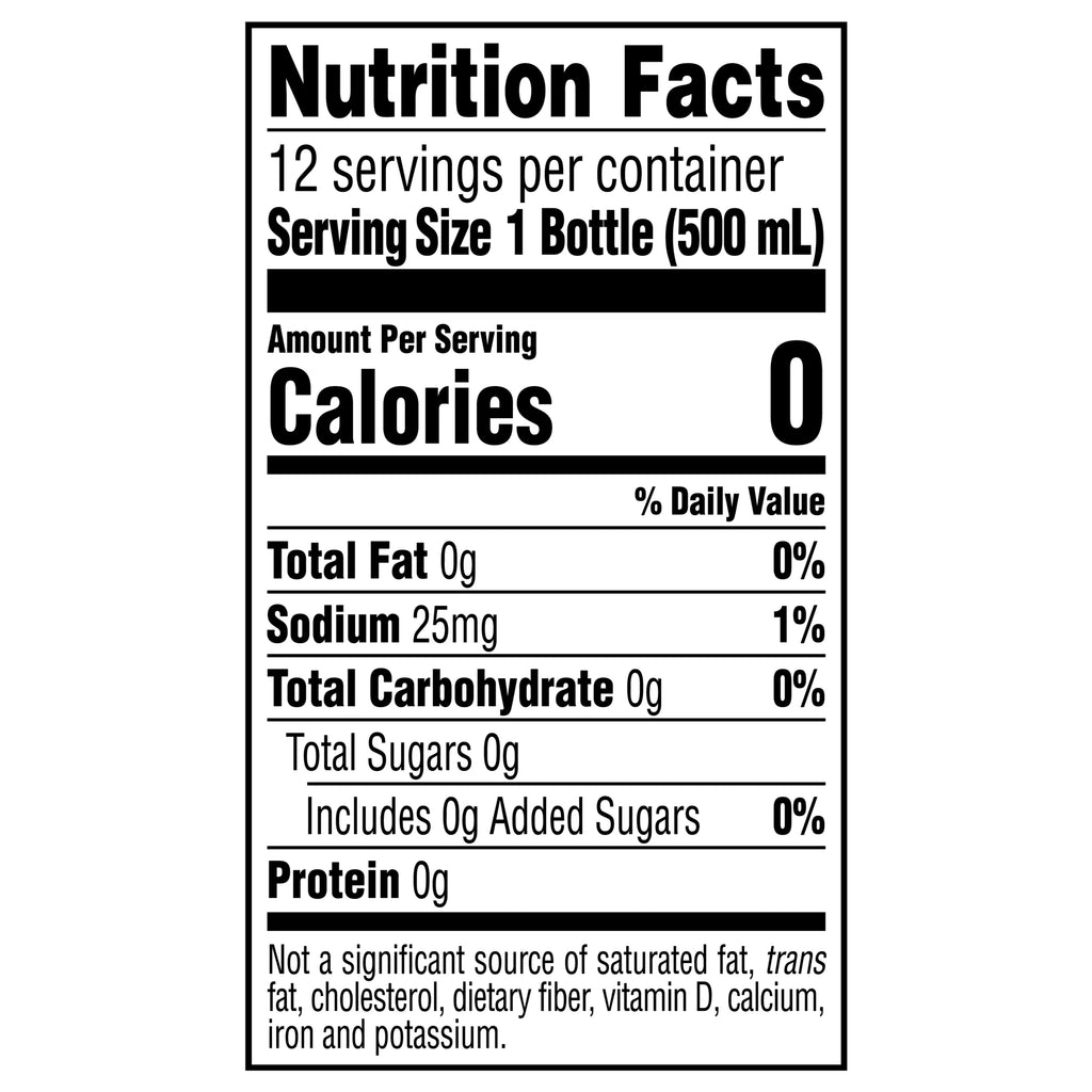 Zero Sugar Sweet Tea Bottles, 16.9 fl oz, 12 Pack Q383039