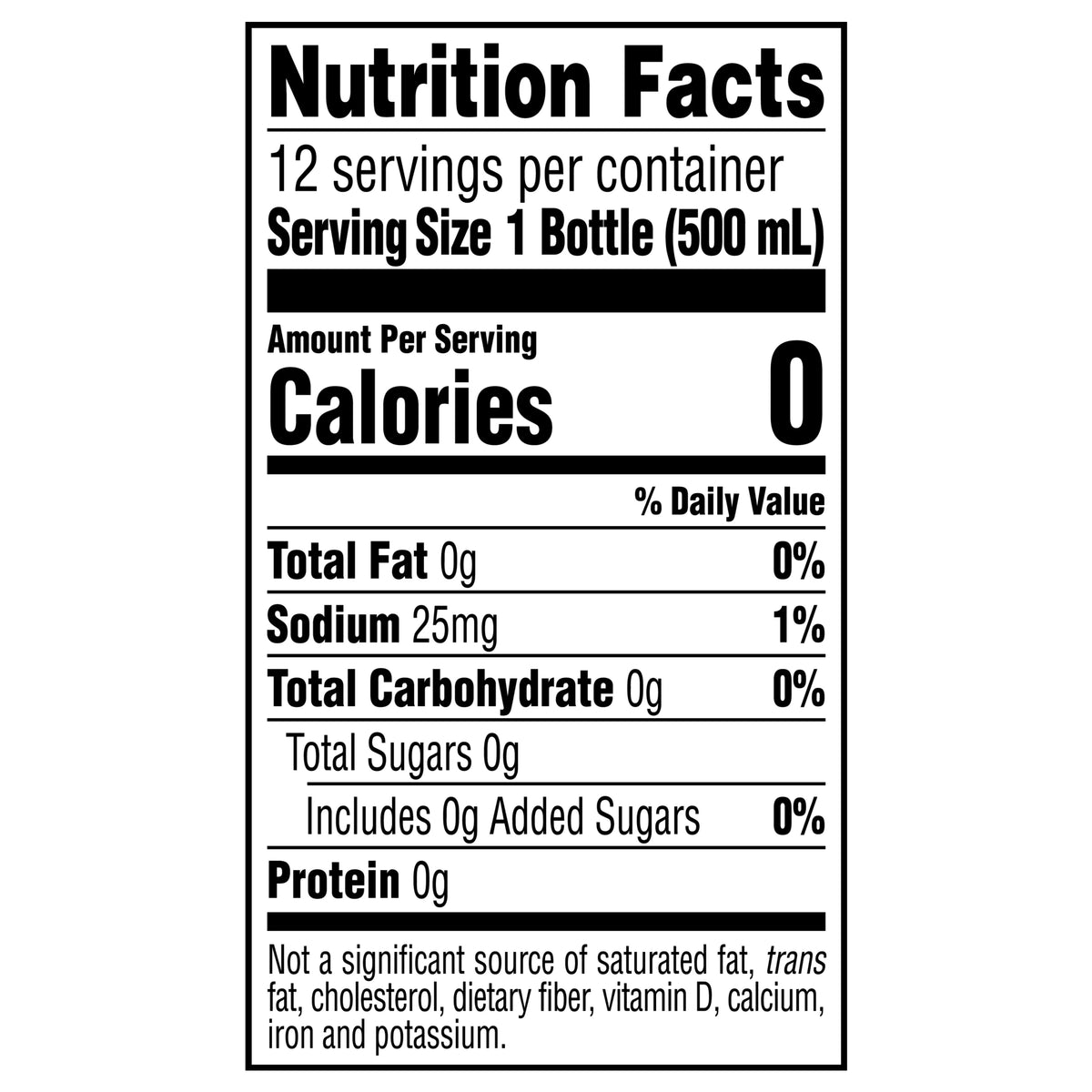 Zero Sugar Sweet Tea Bottles, 16.9 fl oz, 12 Pack Q383039