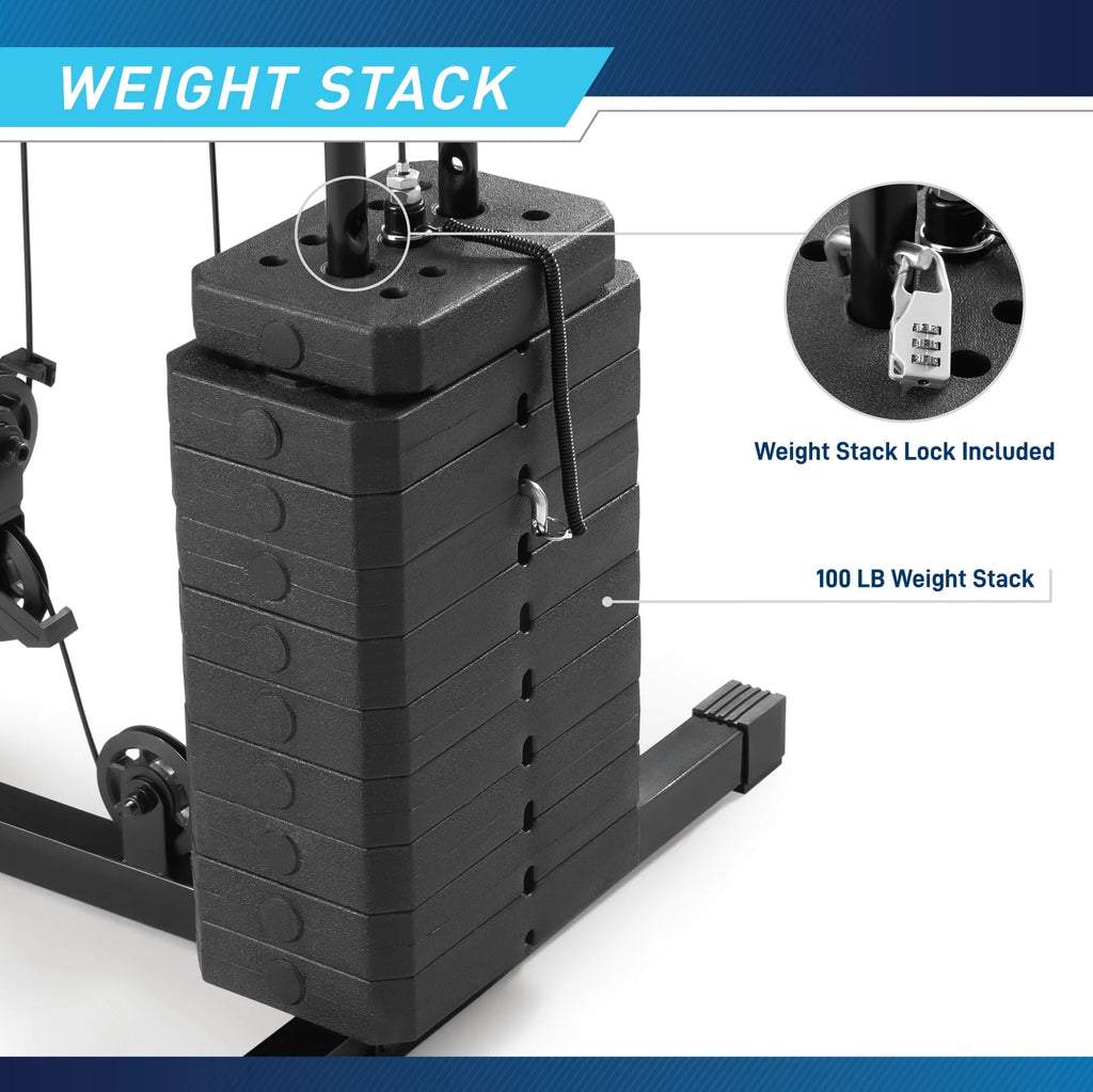 100 lbs Stack Home Gym A669094