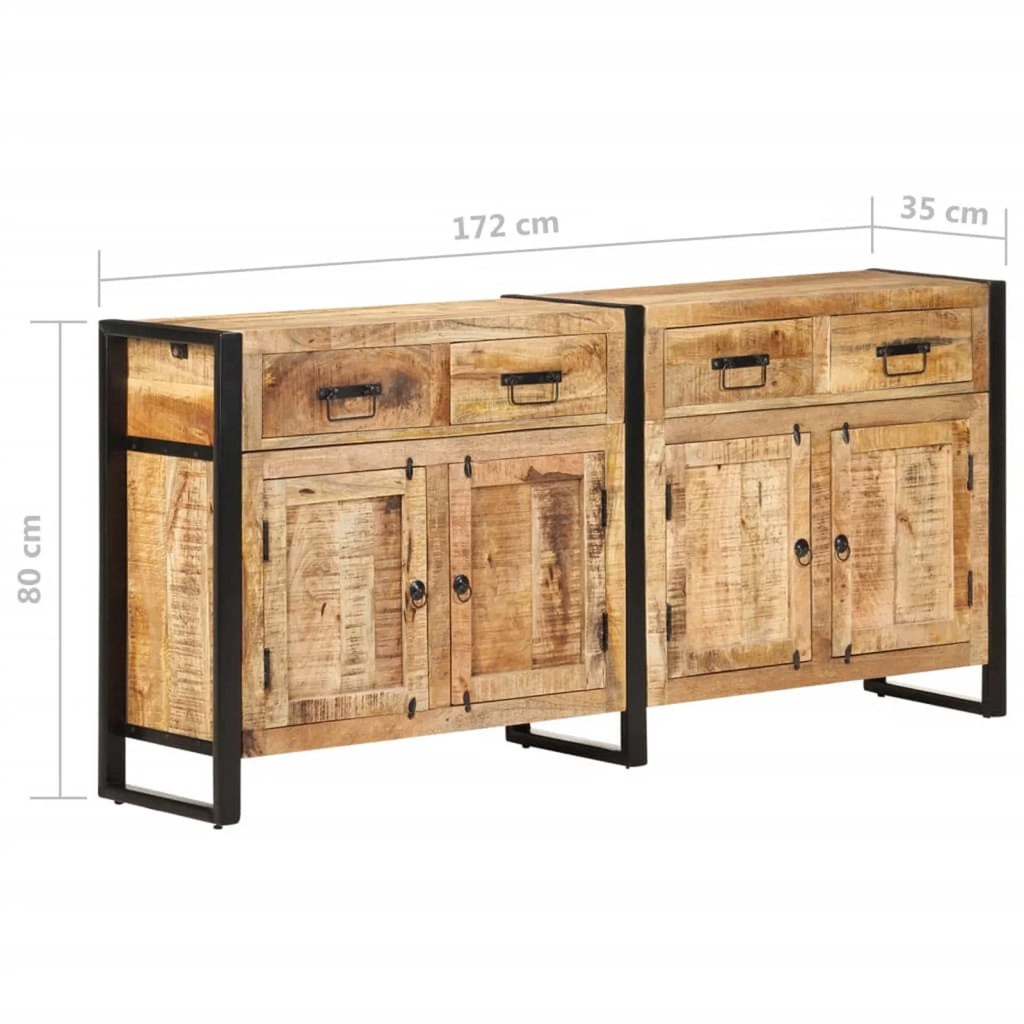 Solid Mango Wood Sideboard A929