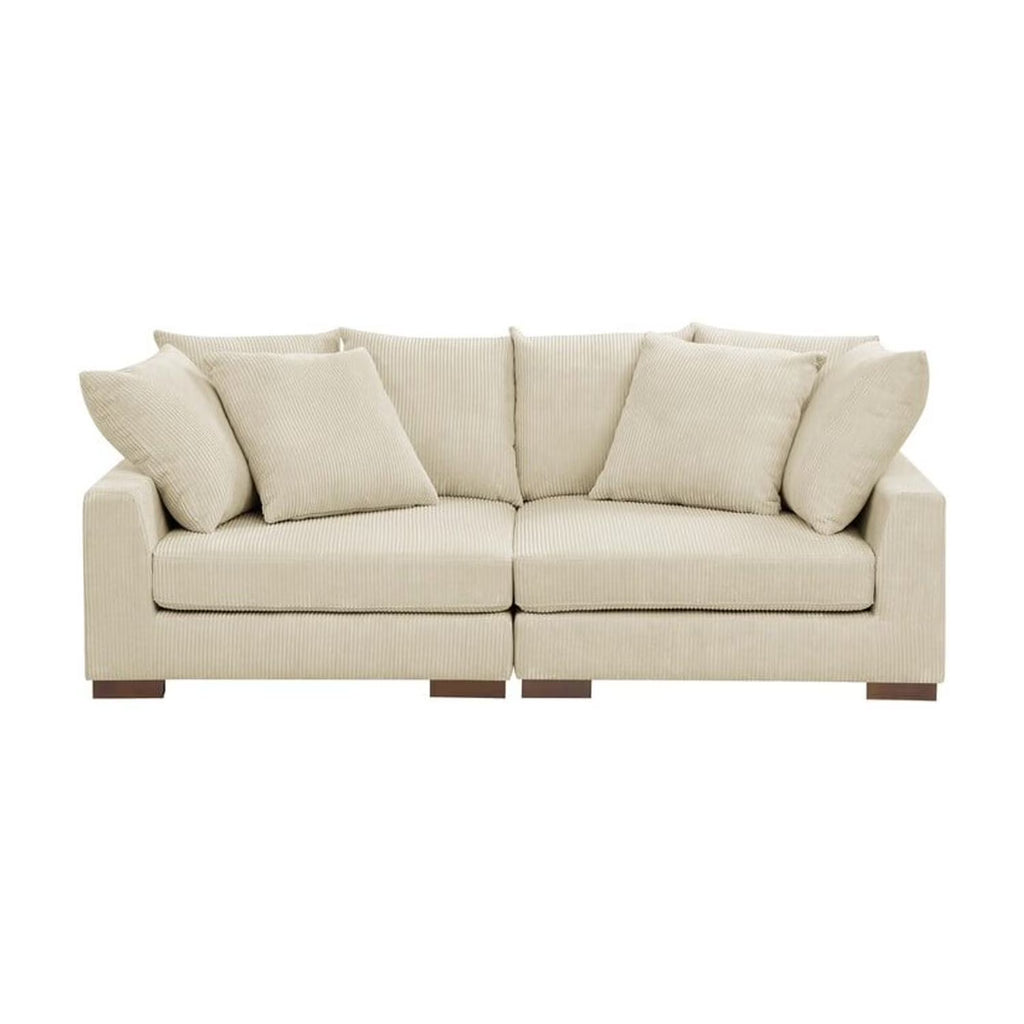 90'' Cordurpy Upholstered Sofa B910902