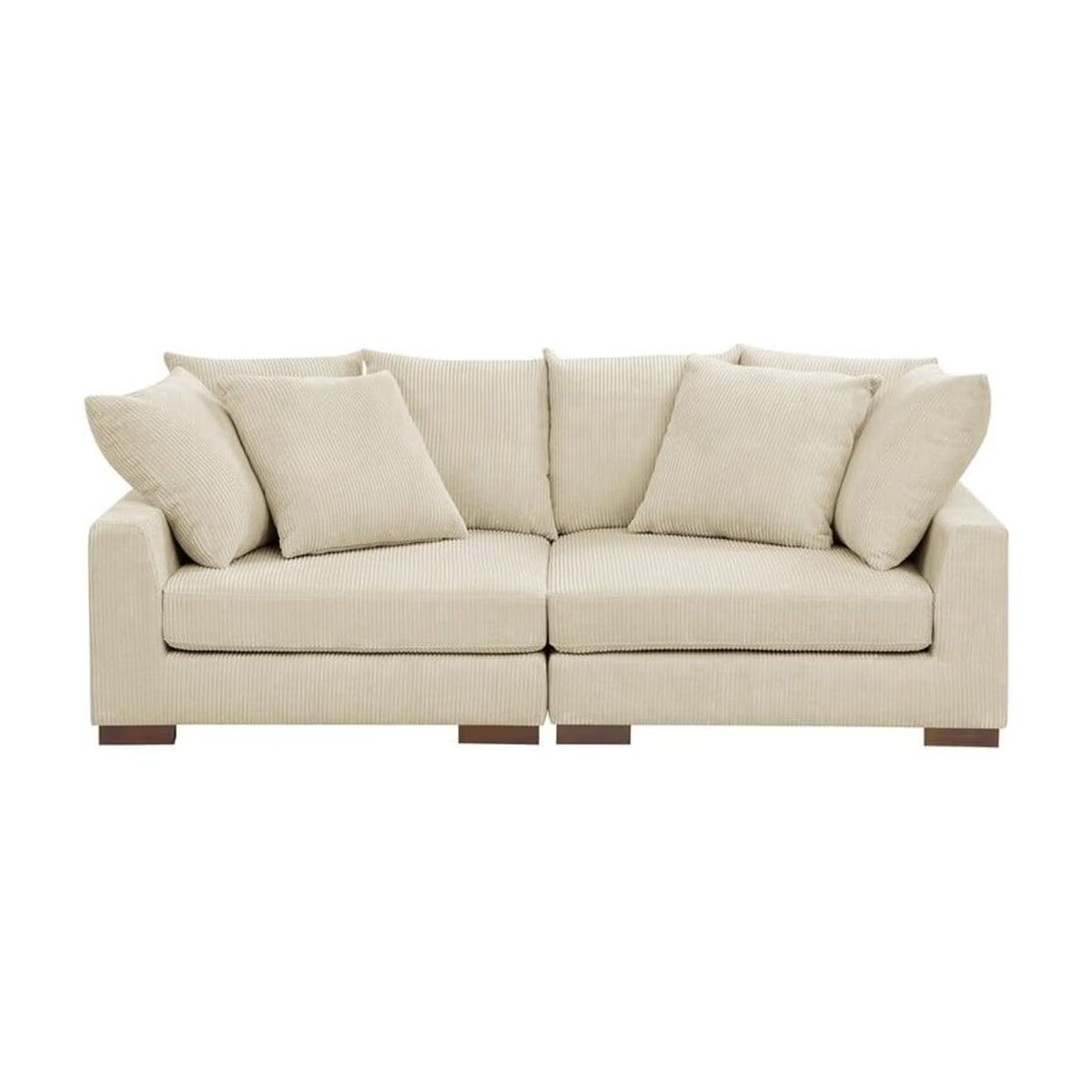 90'' Cordurpy Upholstered Sofa B910902