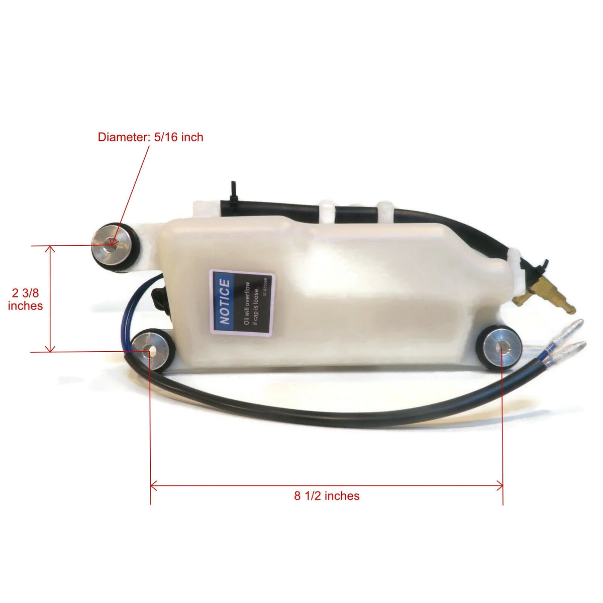 Oil Reservoir Tank Assembly for Mariner 200 HP 2.5L Outboard Motor P6069