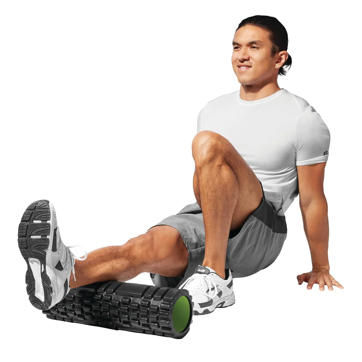 18 in. x 5.5 in. Black Hollow Core Foam Roller E141998