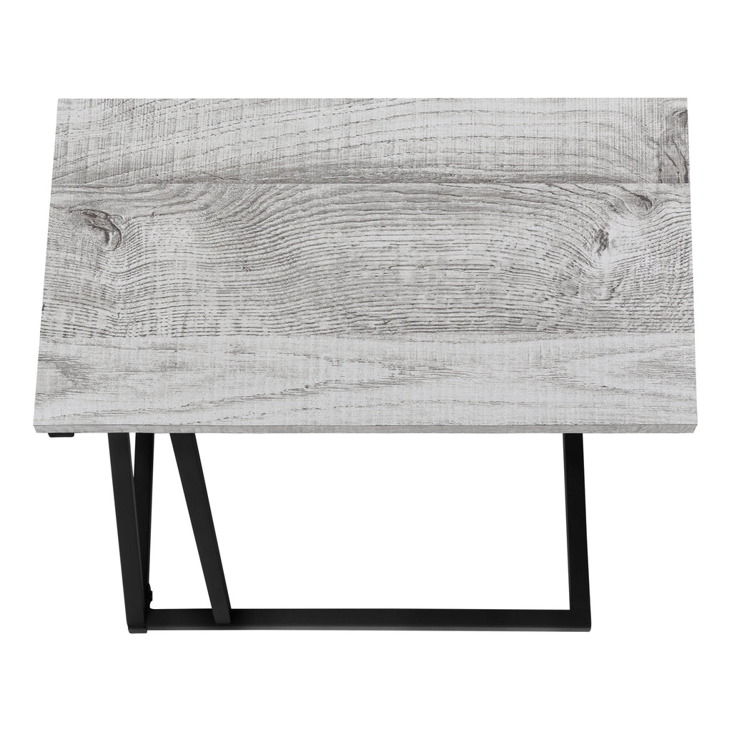 C-shaped Metal Accent Table U3010