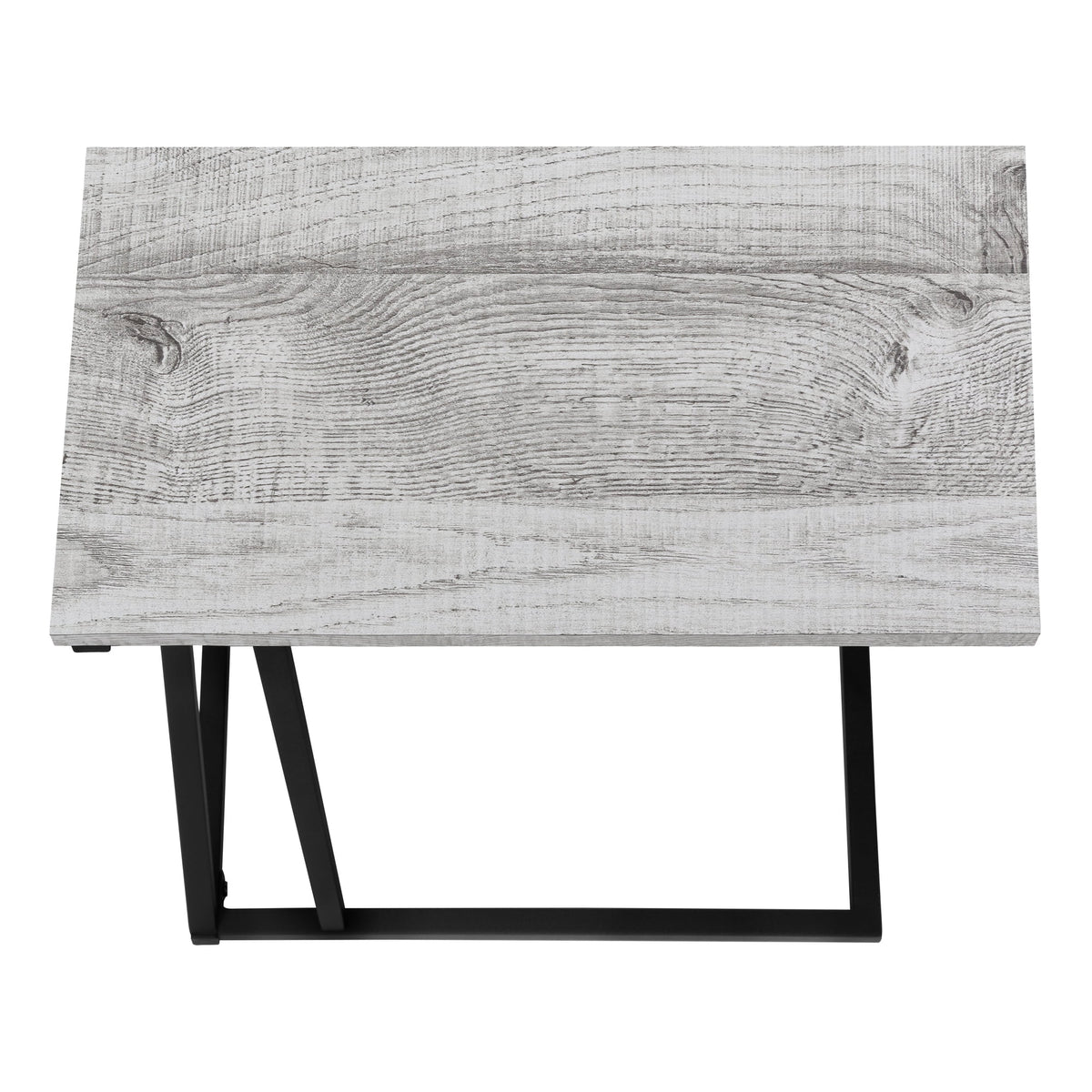 C-shaped Metal Accent Table U3010