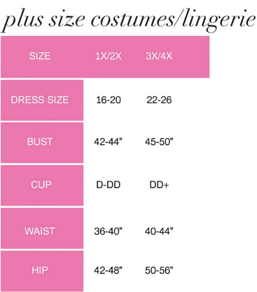 Plus Size Halloween Costume for Adult W39389