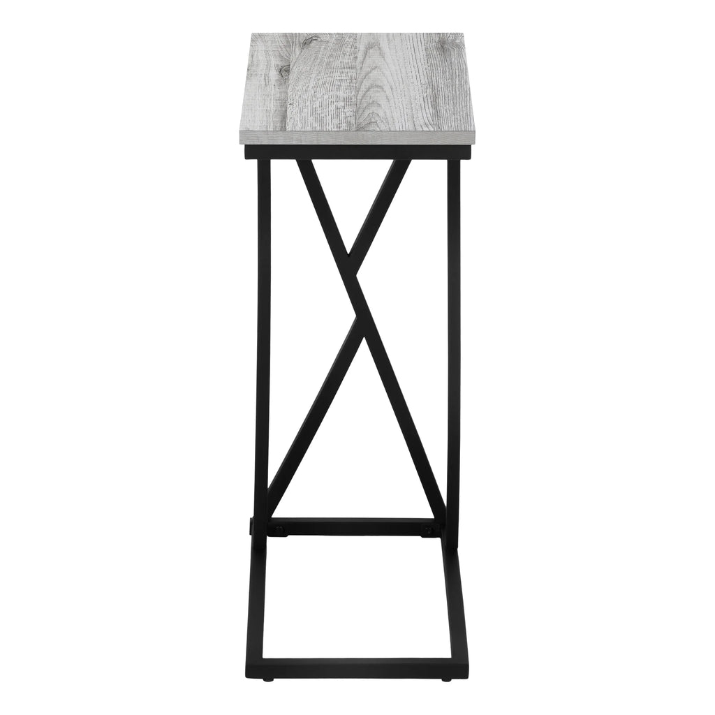 C-shaped Metal Accent Table U3010