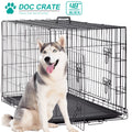 48 inch Double-Door Dog Cage M97812