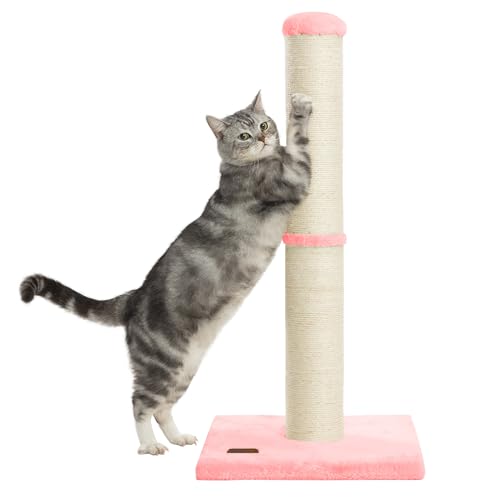 34 Inch Natural Sisal Cat Scratching Post N270