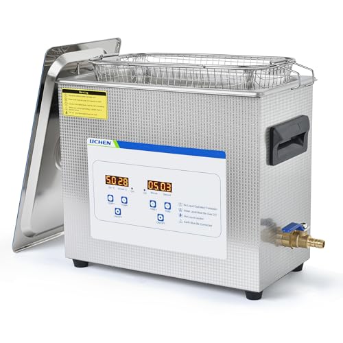 0.8L Ultrasonic Cleaner Stainless Steel Jewelry Cleaning Machine Z739293