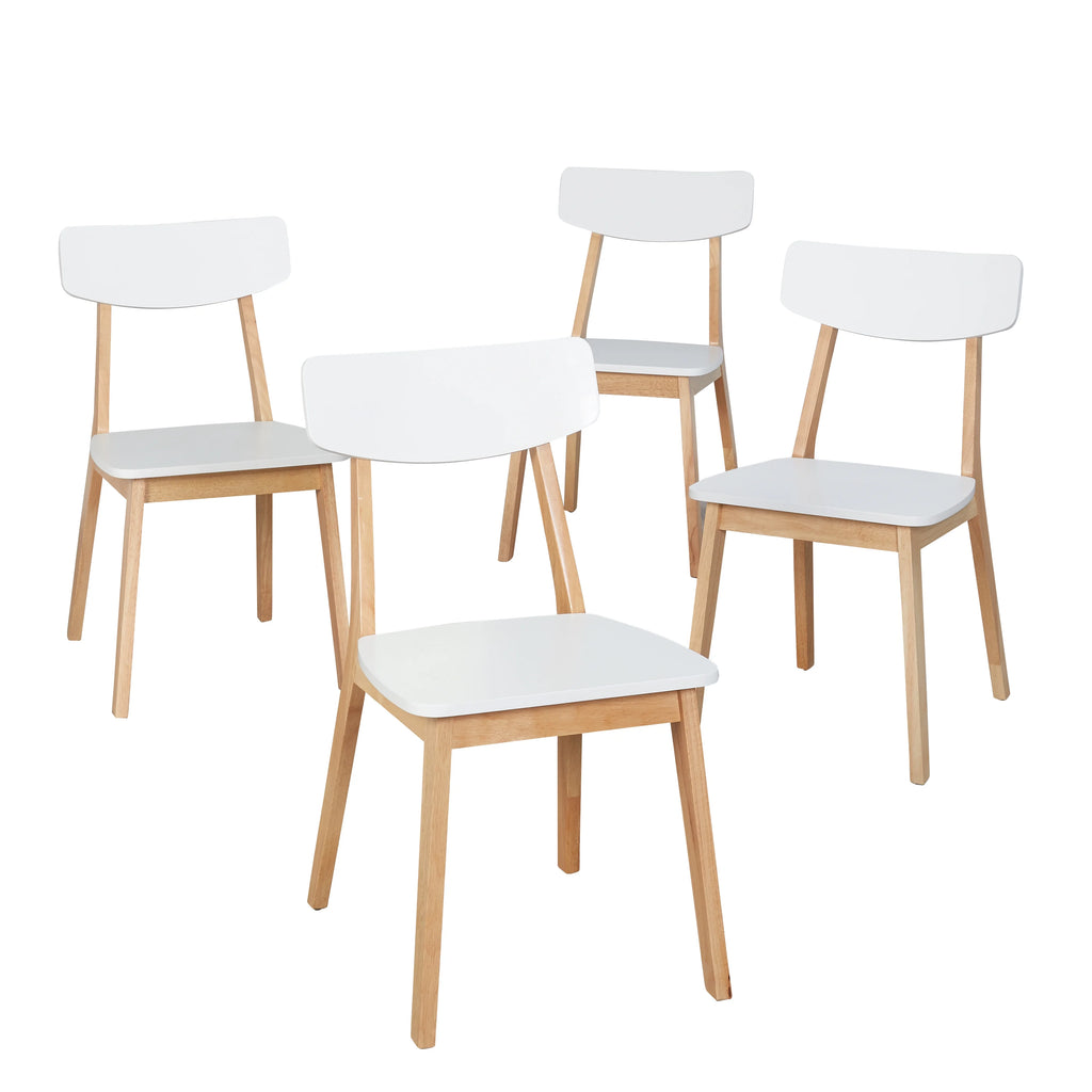White/Natural Dining Table N8380