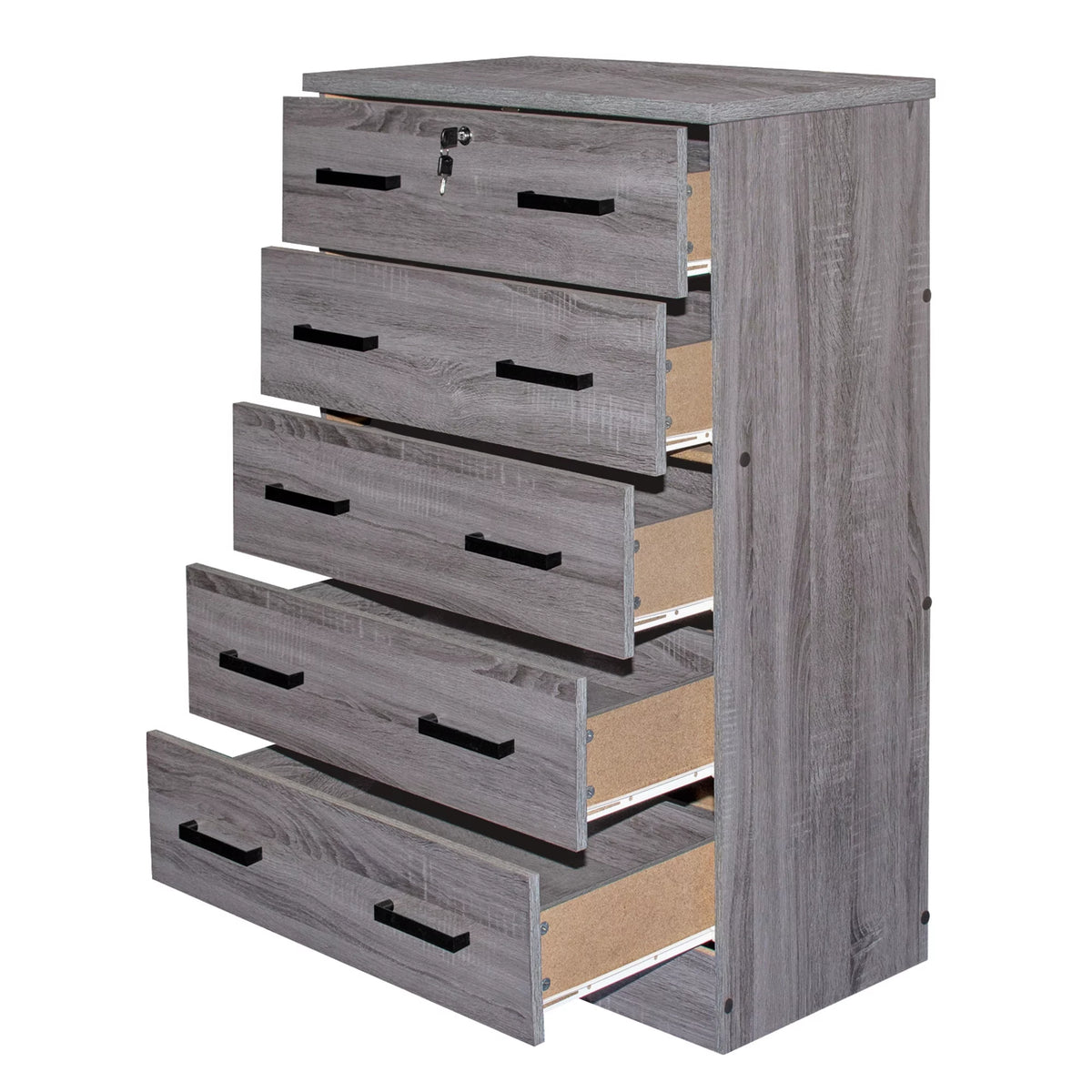 5 Drawer Chest with Lock S509