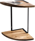 Wooden 2 Tier Floating Corner Shelf O97501
