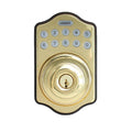 Bright Brass Digital Electronic Knob Lock Z9623