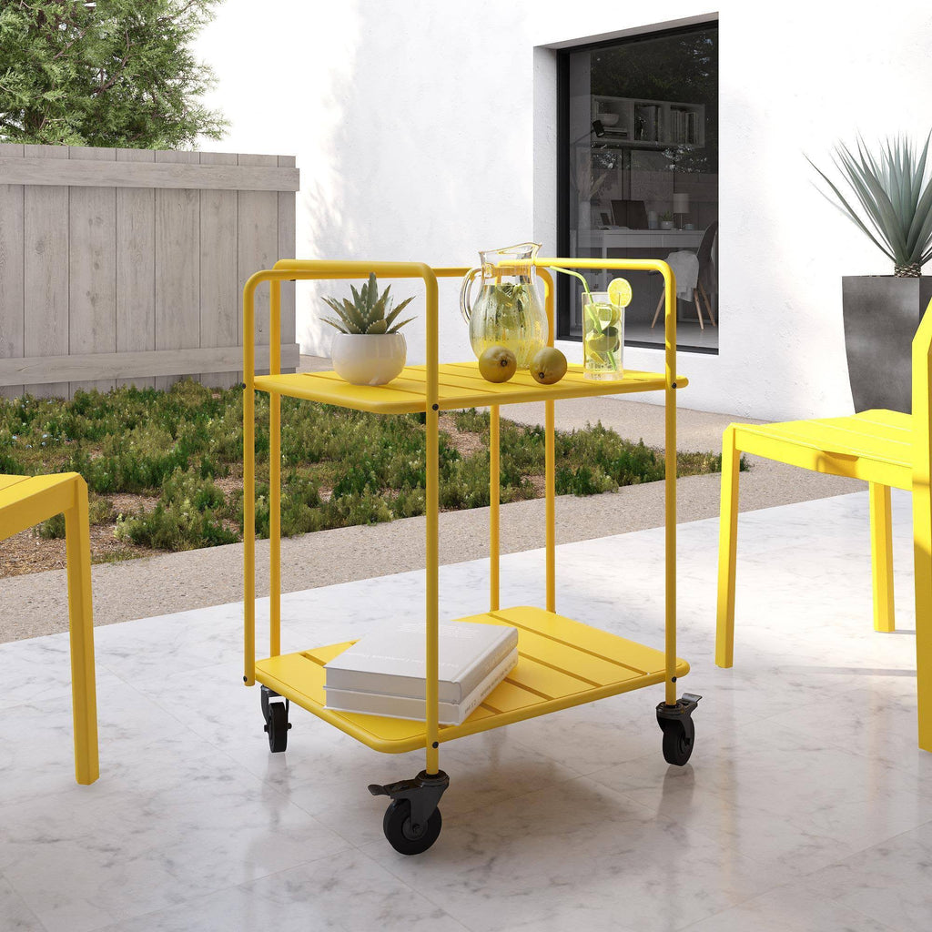 Yellow Outdoor/Indoor Cart E7136