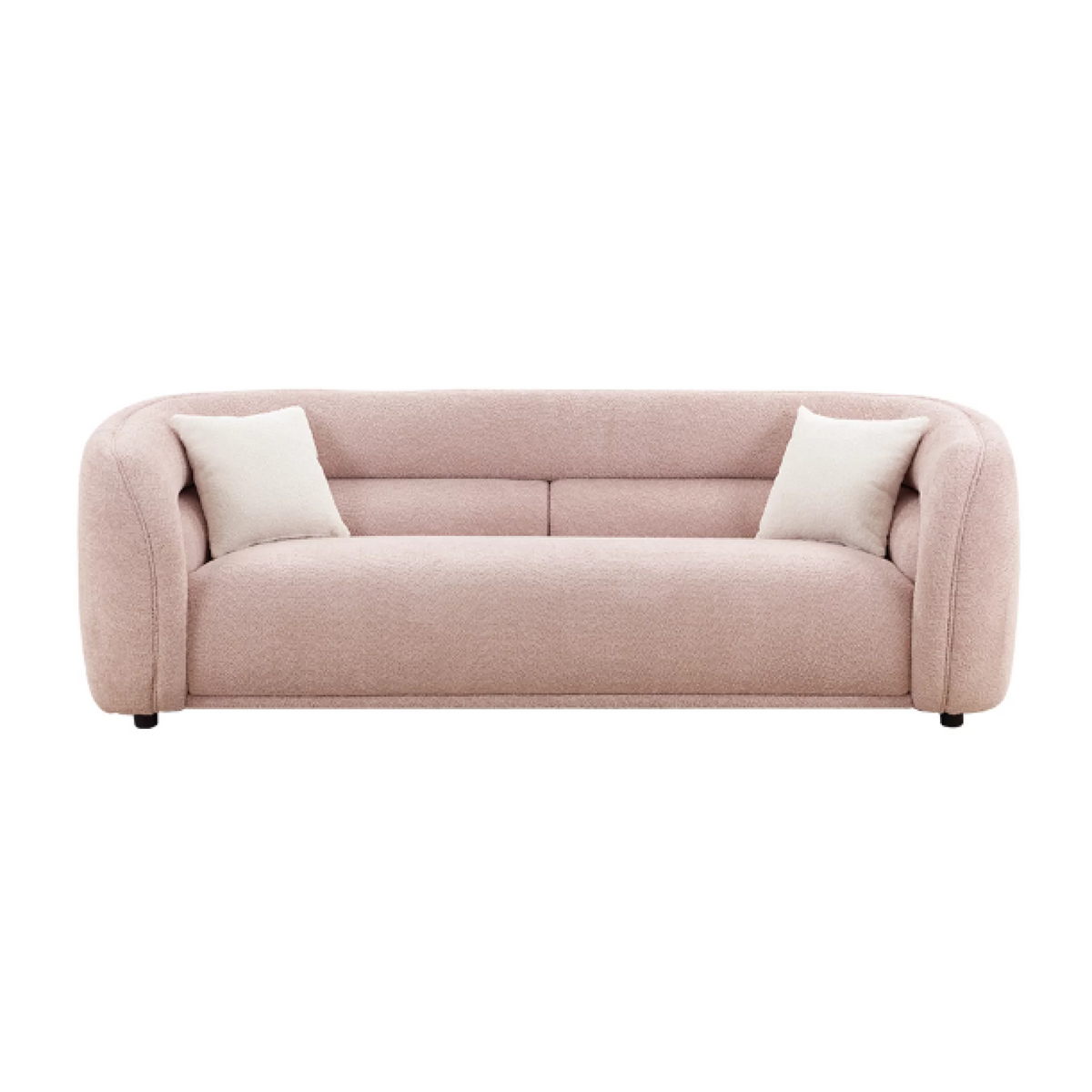 Pink Curved Sofa K760