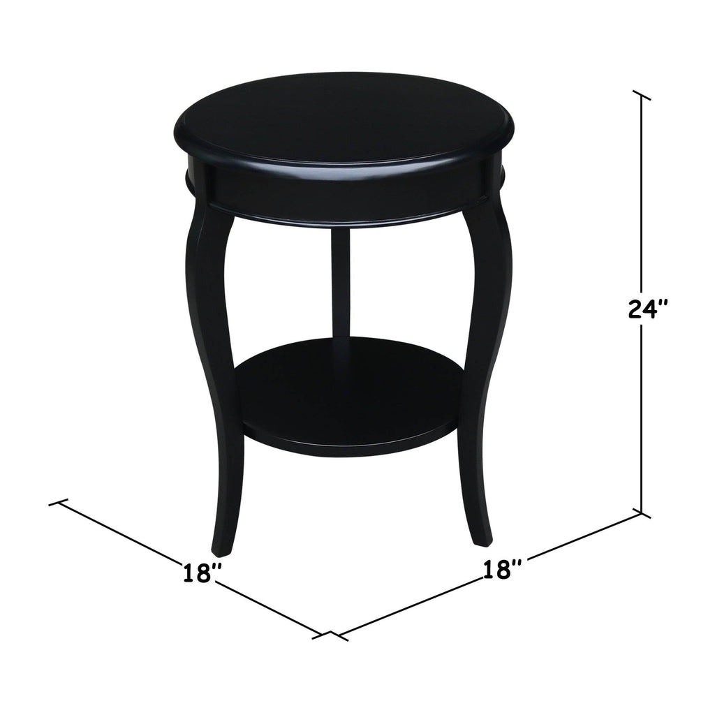Ocean Blue Round End Table M429505