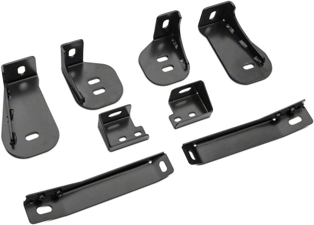 Black 3-Inch Side Step Bars C98770