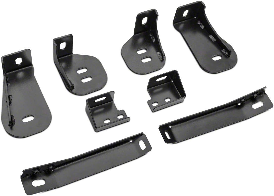 Black 3-Inch Side Step Bars C98770